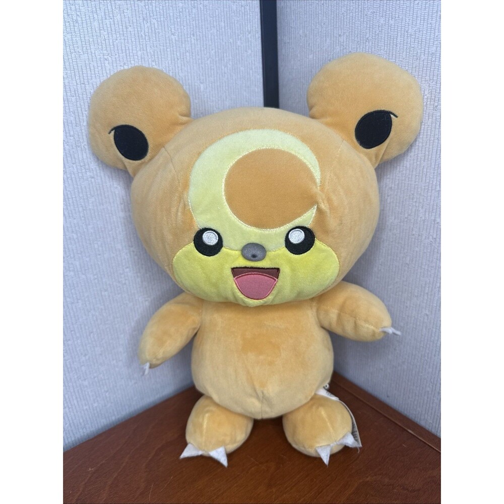 Build-A-Bear Pokemon Teddiursa Plush 15 inch Stuffed Animal Toy Authentic BAB